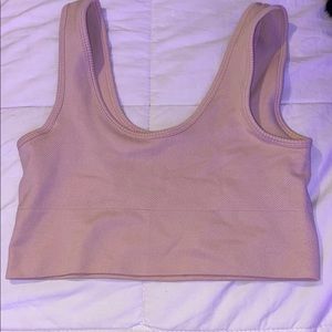 tan crop top